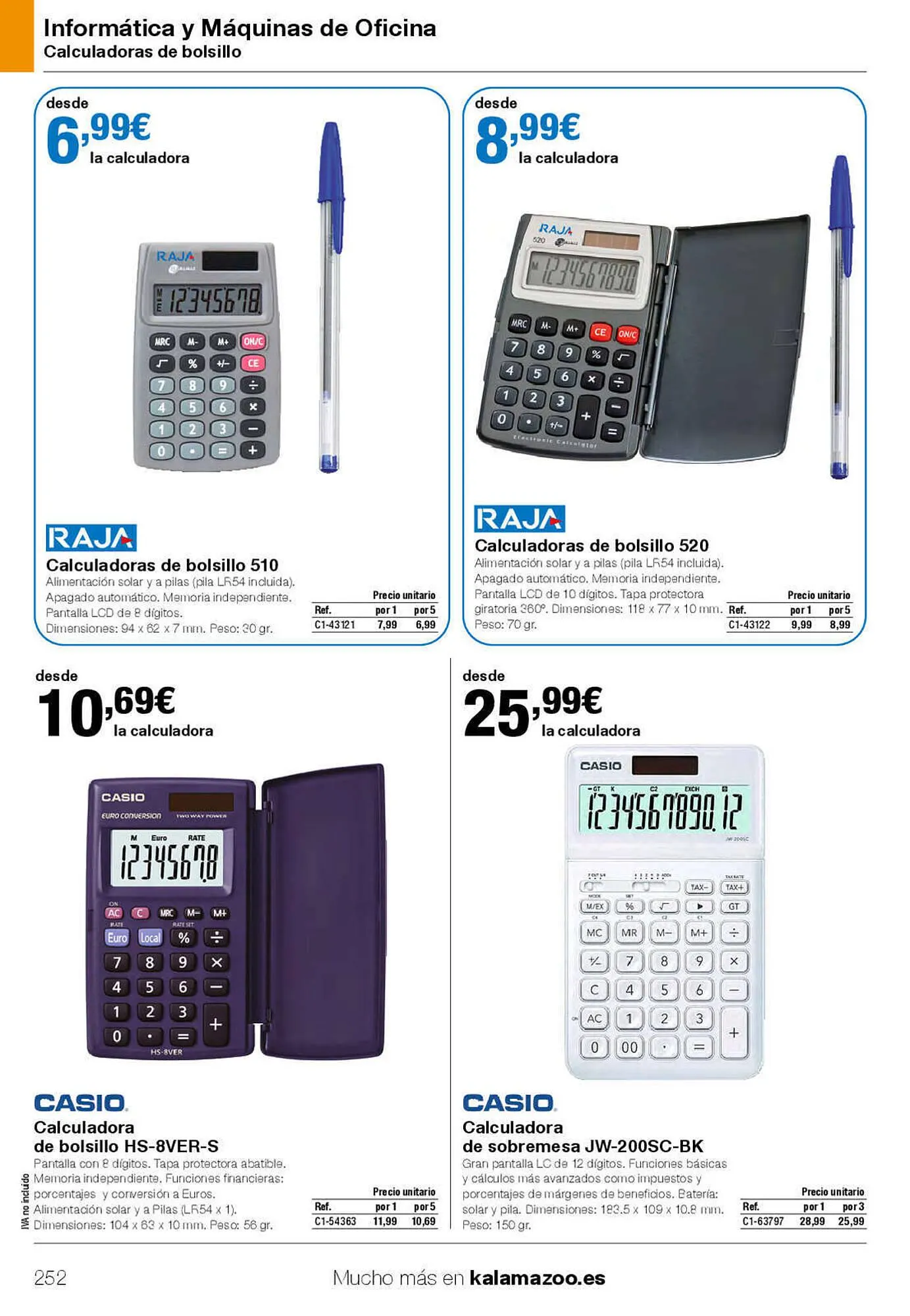 Catálogo de Folleto Staples Kalamazoo 27 de enero al 31 de julio 2023 - Página 252