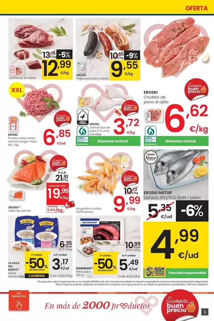 Catálogo de Más de 2000 productos, SIEMPRE A BUEN PRECIO EROSKI CITY 30 de enero al 11 de febrero 2025 - Página 5