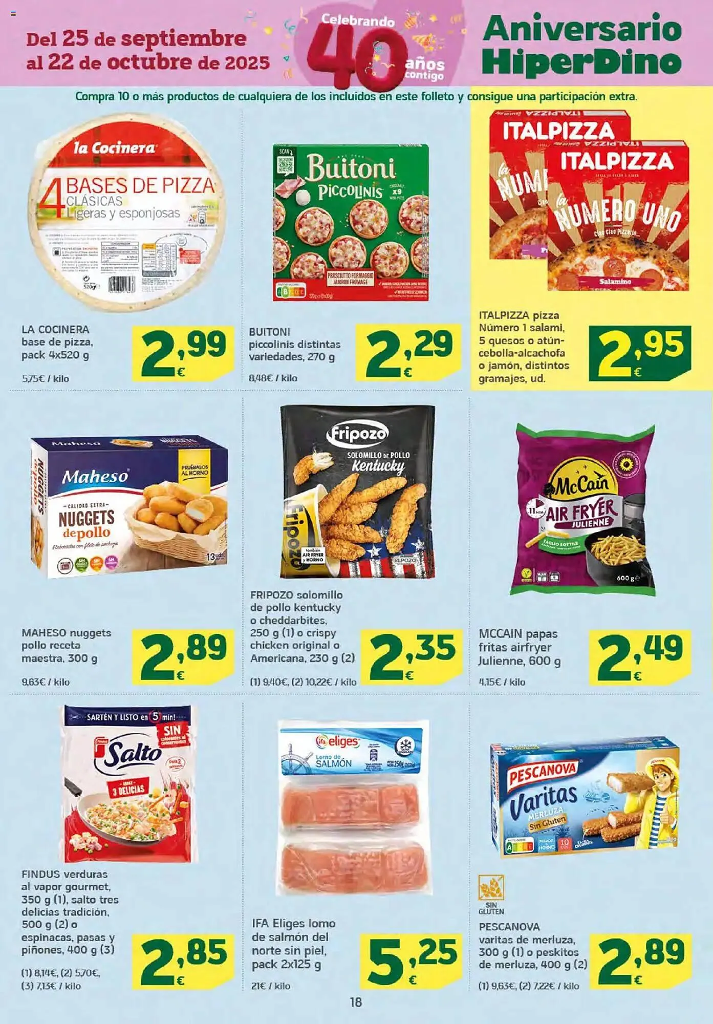 Catálogo de Folleto HiperDino 25 de septiembre al 8 de octubre 2025 - Página 18