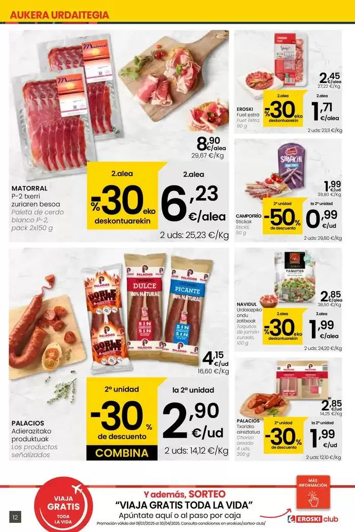 Catálogo de AUKERA OFERTA EROSKI CENTER 10 de abril al 29 de abril 2025 - Página 12
