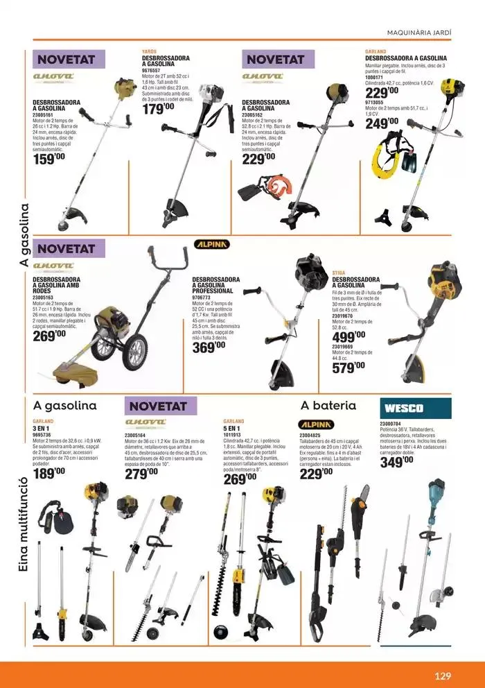 Catálogo de Jardins preparats per a tu 24 de marzo al 6 de agosto 2025 - Página 129