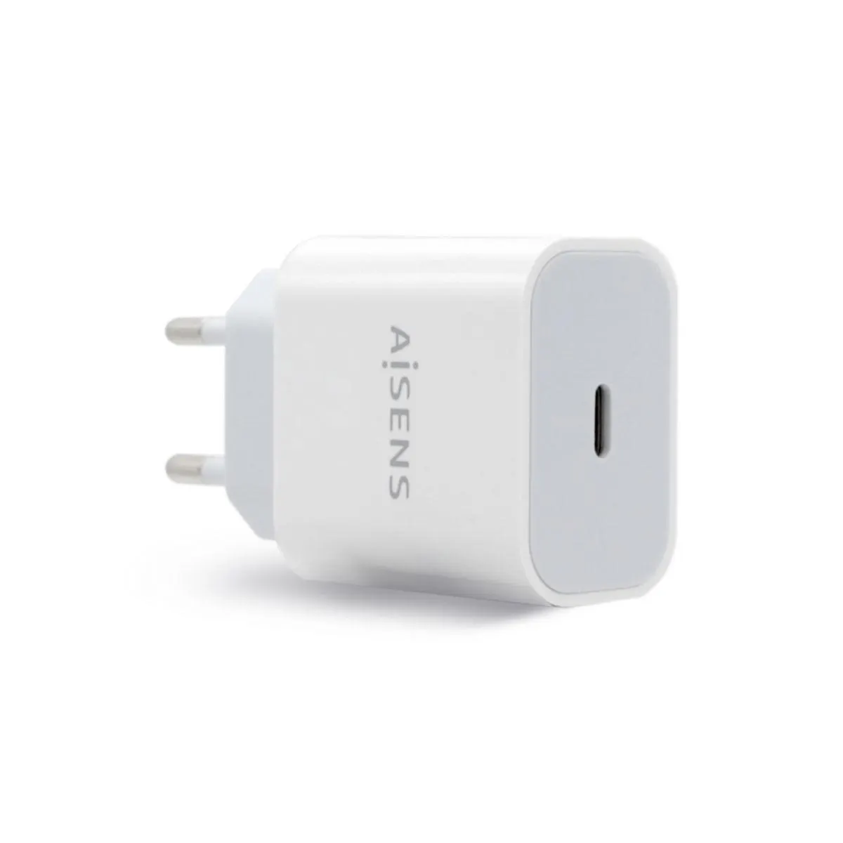 Cargador de pared Aisens A110-0537 20W 1 puerto USB tipo C blanco