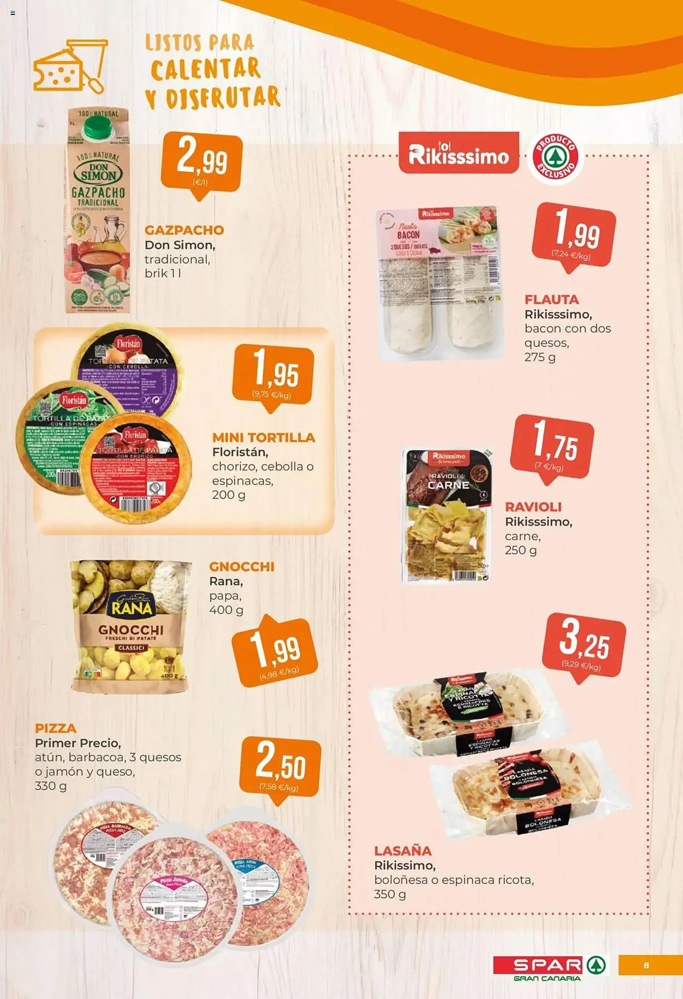 Catálogo de Folleto SPAR Gran Canaria 27 de junio al 10 de julio 2025 - Página 8