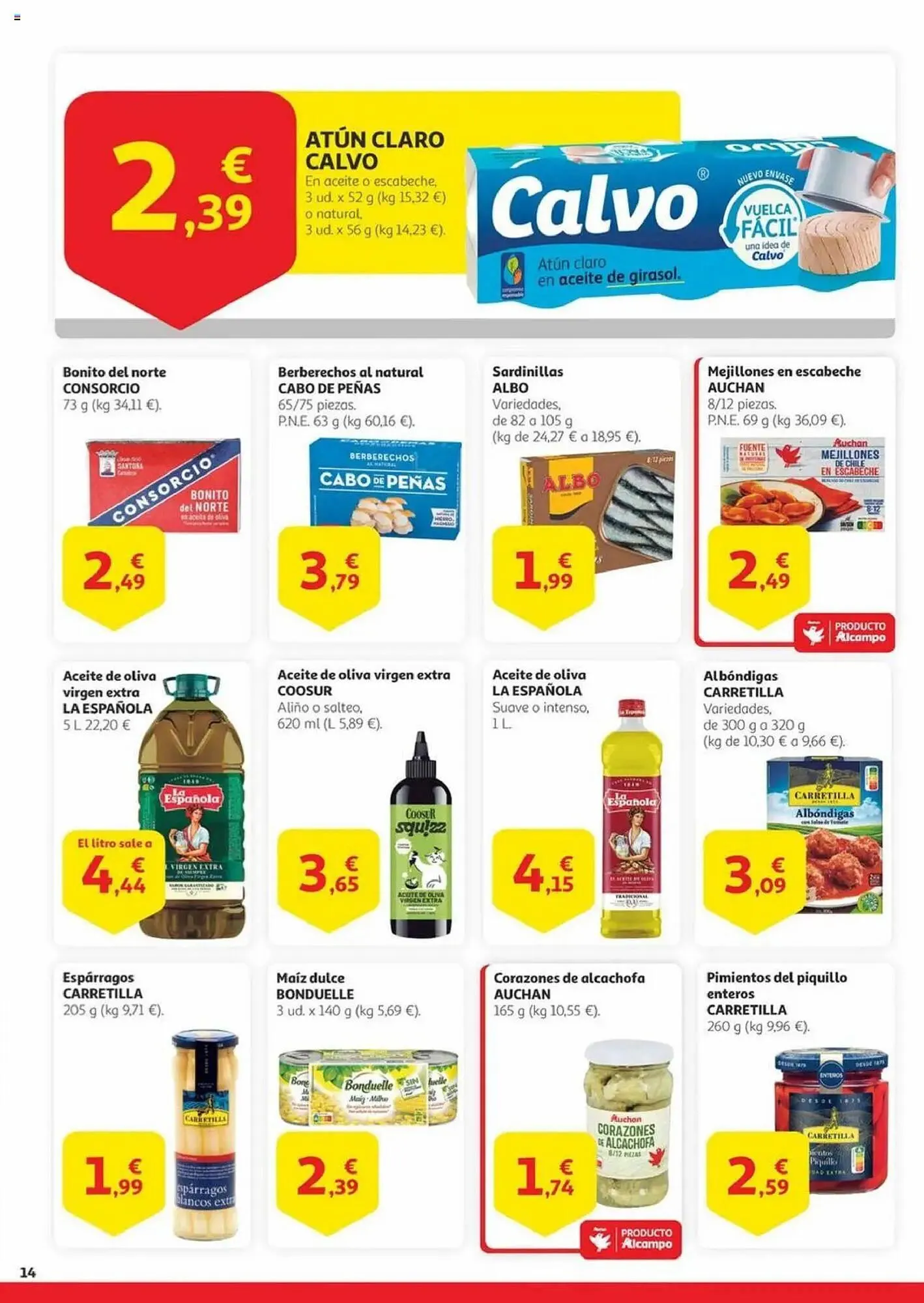 Catálogo de Folleto Alcampo 20 de mayo al 2 de junio 2025 - Página 14