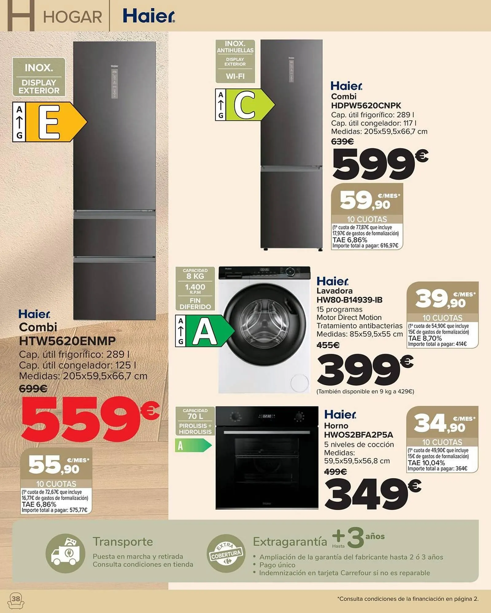 Catálogo de Folleto Carrefour 23 de septiembre al 22 de octubre 2025 - Página 38