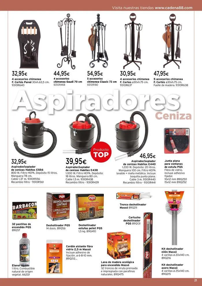 Catálogo de Calor, prepárate para el invierno! 17 de septiembre al 28 de febrero 2025 - Página 21