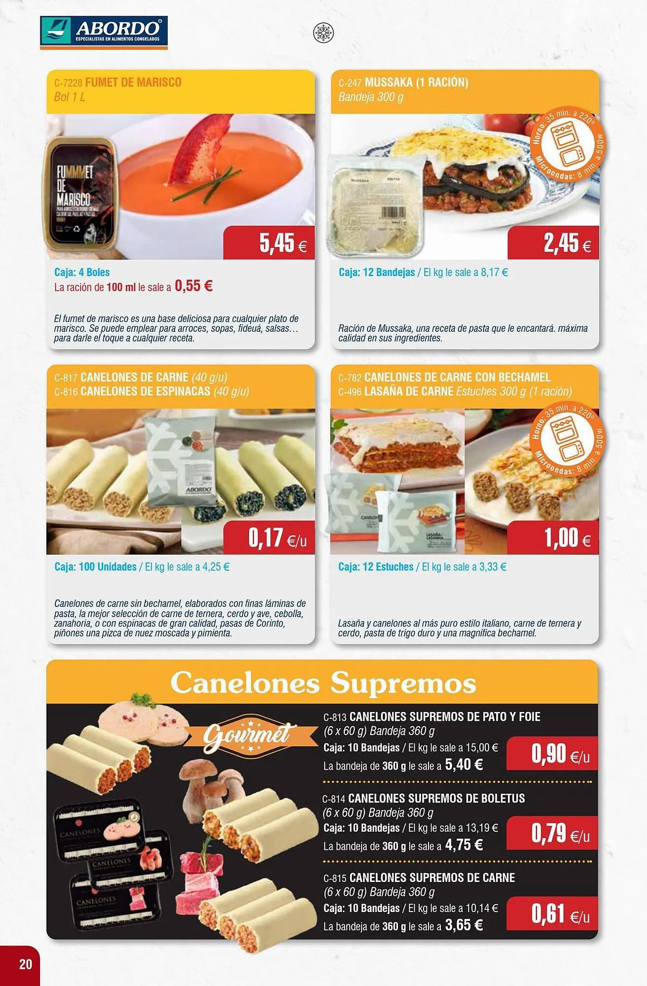 Catálogo de Folleto Abordo 1 de agosto al 31 de agosto 2023 - Página 20