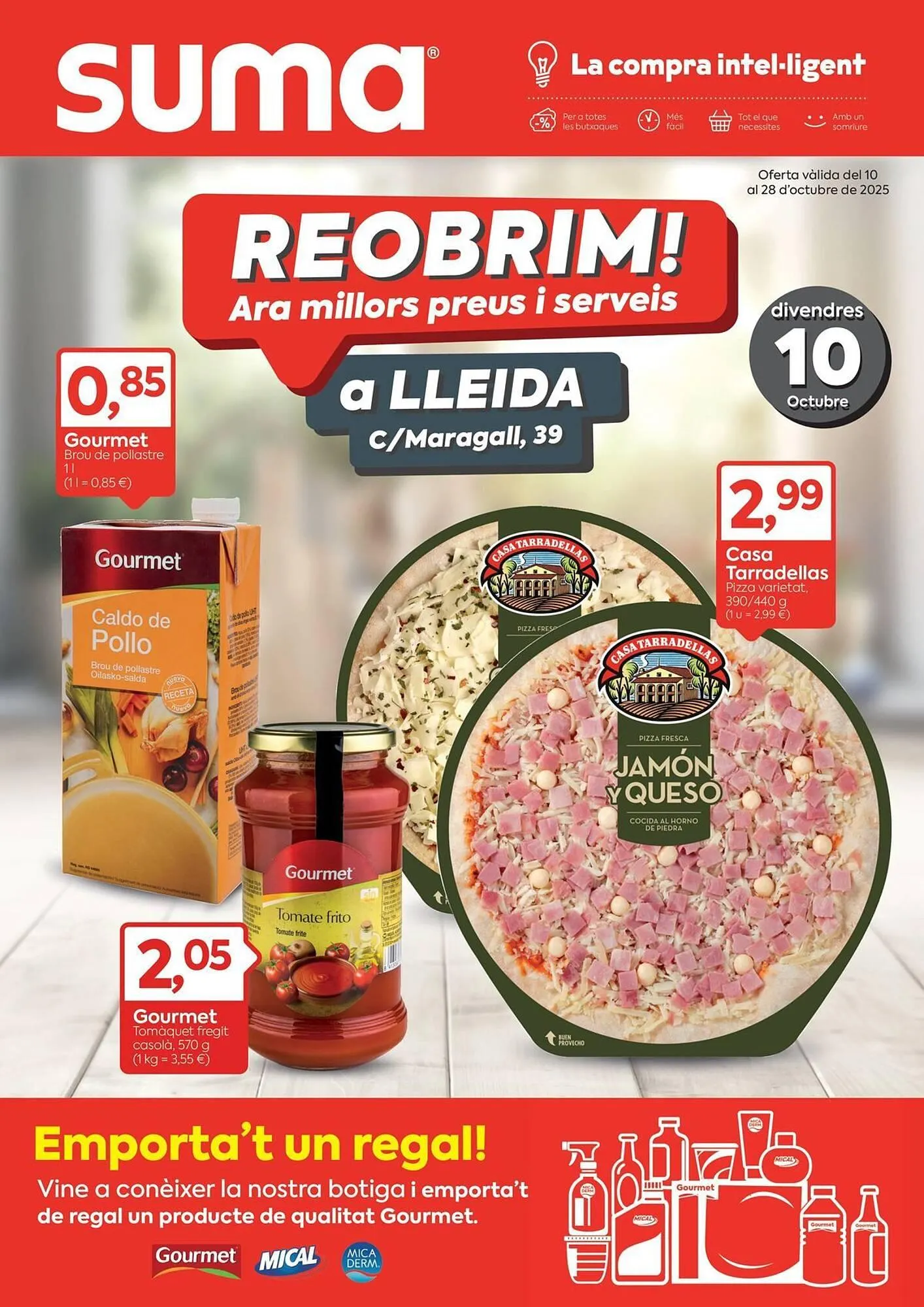 Catálogo de Folleto Suma Supermercados 10 de octubre al 28 de octubre 2025 - Página 1