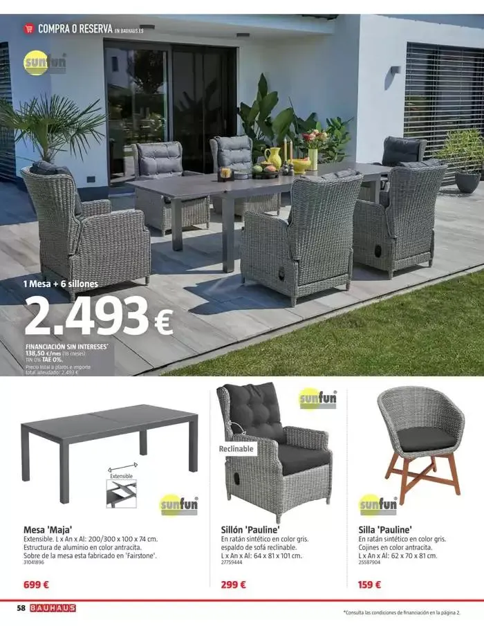 Catálogo de Bauhaus Verano 1 de junio al 31 de agosto 2025 - Página 58