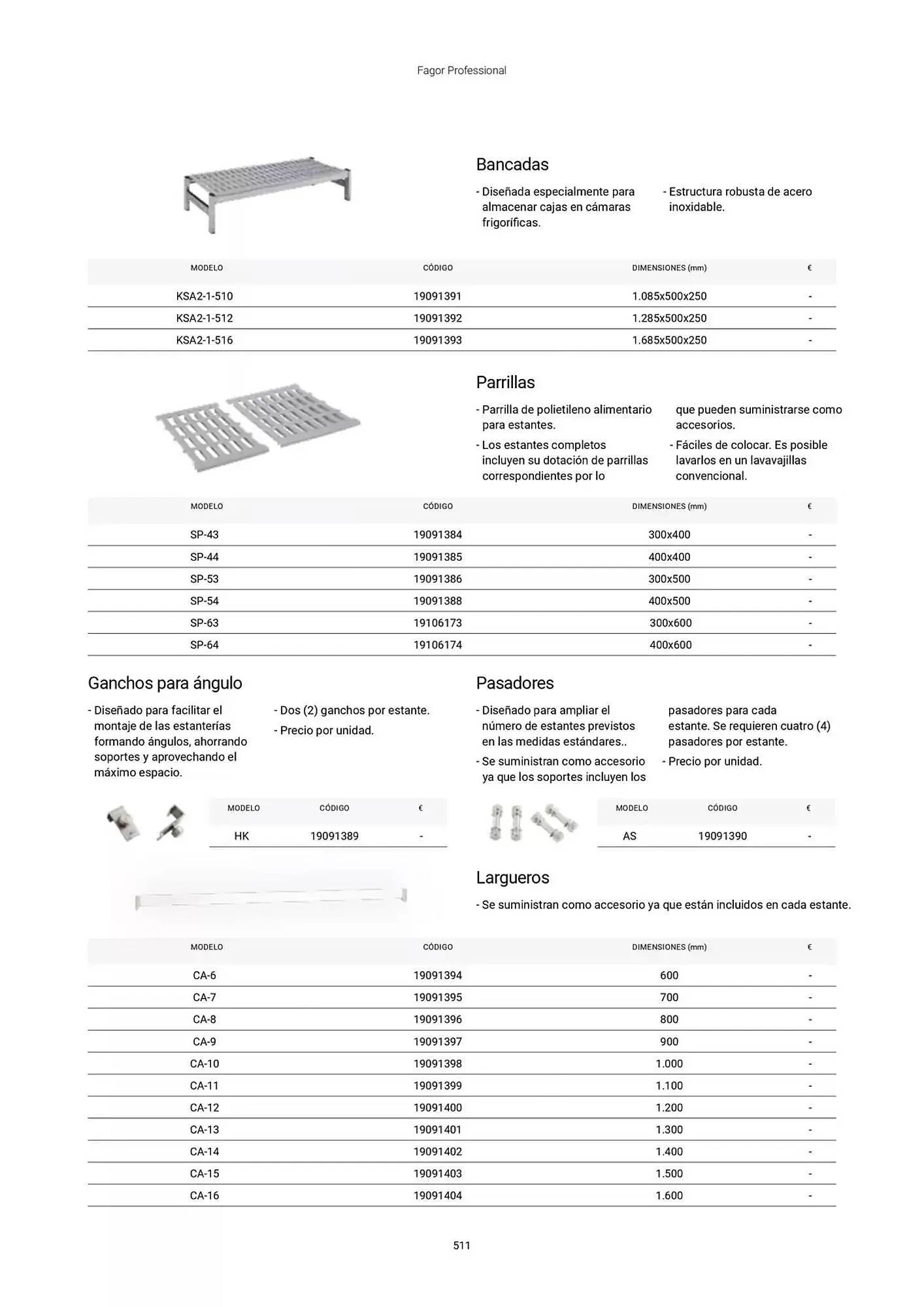 Catálogo de Folleto Fagor 3 de marzo al 1 de enero 2026 - Página 512
