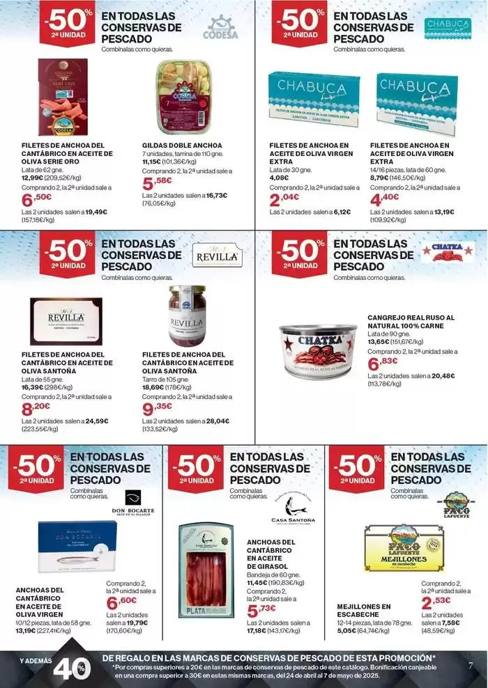 Catálogo de -50 en la 2ª unidad en todas las marcas de este catálogo 10 de abril al 23 de abril 2025 - Página 7