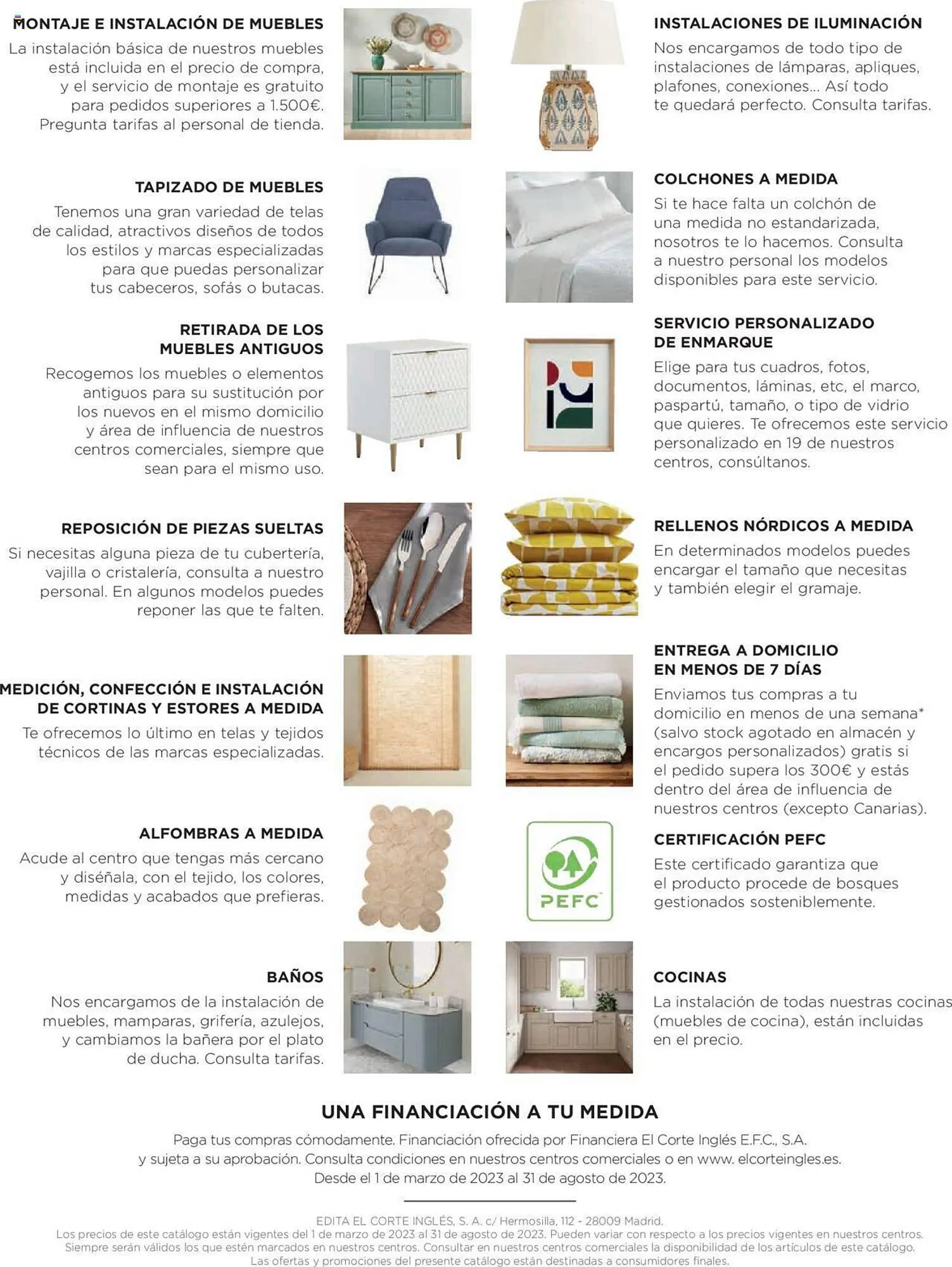 Catálogo de Folleto El Corte Inglés 26 de abril al 30 de septiembre 2023 - Página 201