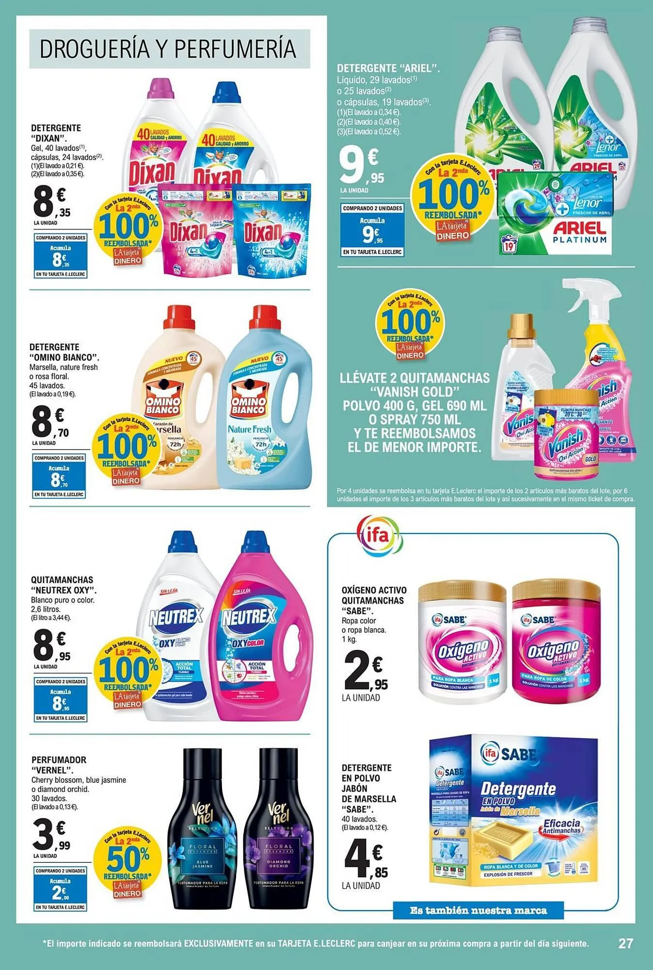 Catálogo de Catálogo E.Leclerc 7 de enero al 25 de enero 2026 - Página 27