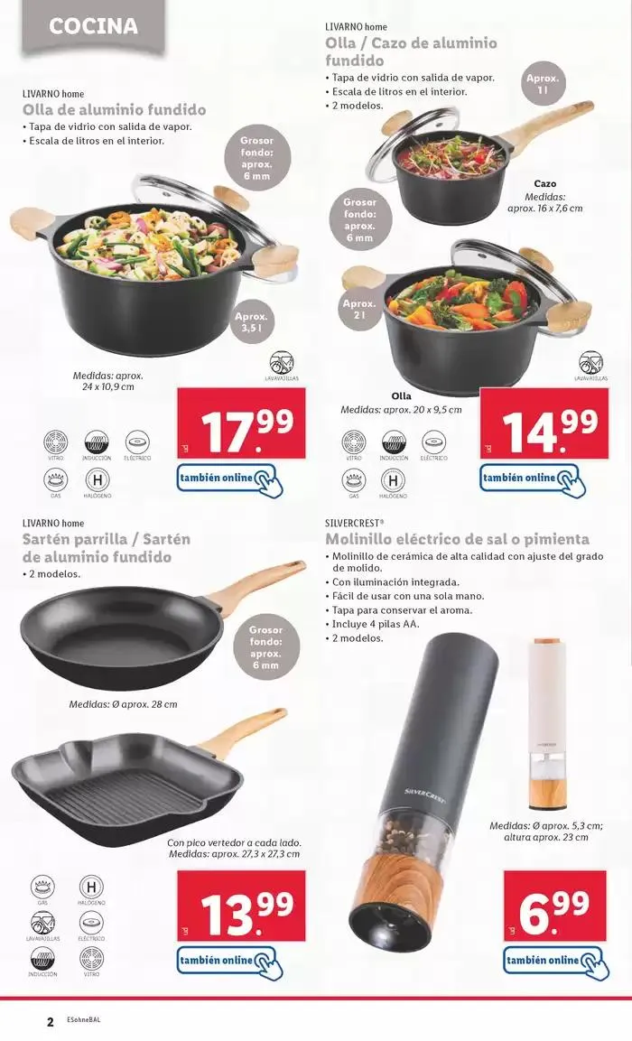 Catálogo de ¡Bazar Lidl! Ofertas válidas del 28/04 al 04/05 28 de abril al 4 de mayo 2025 - Página 2