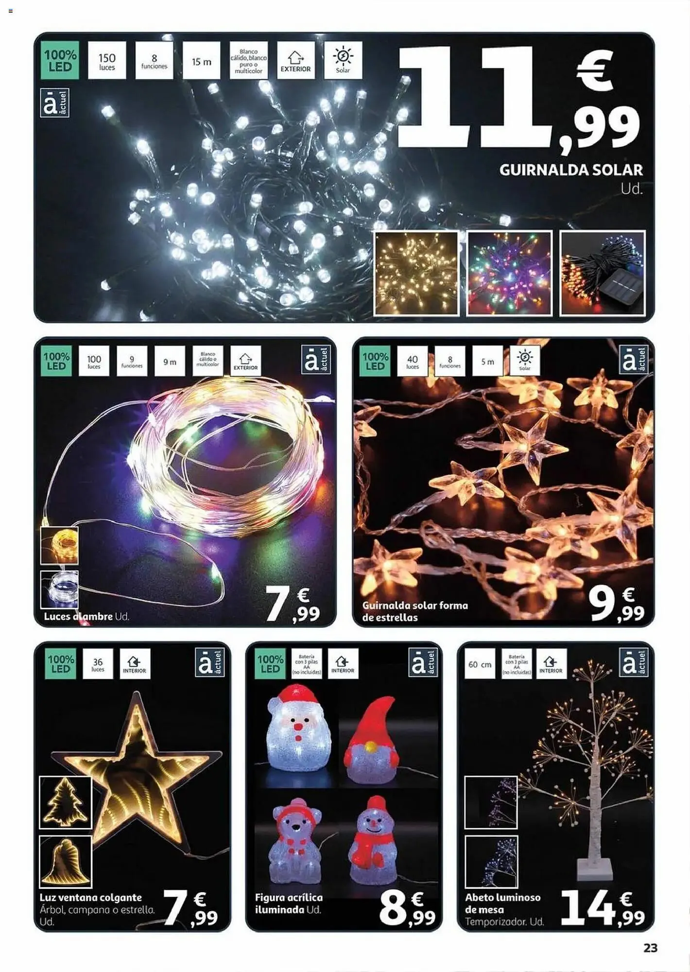 Catálogo de Folleto Alcampo 6 de noviembre al 10 de diciembre 2025 - Página 23