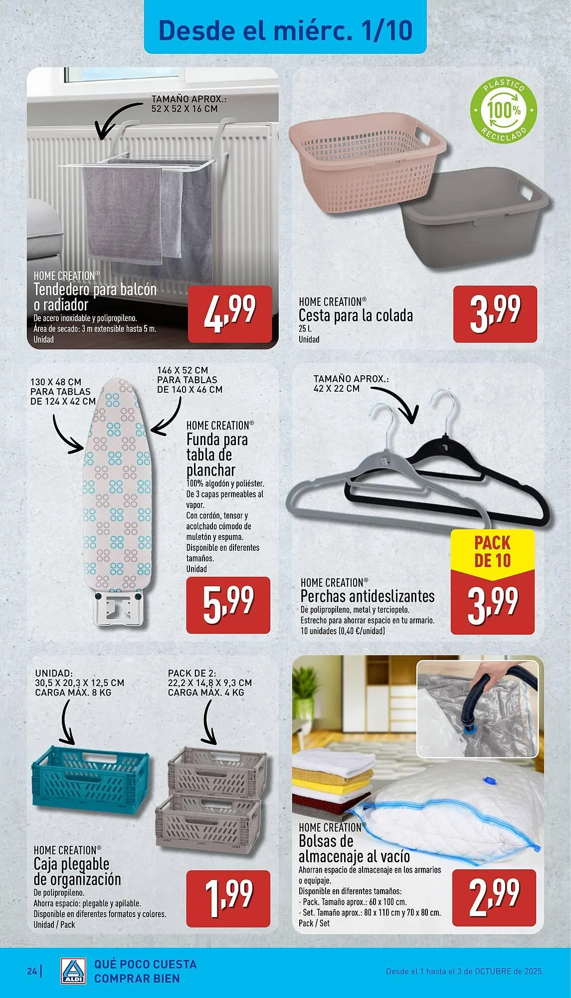 Catálogo de Folleto ALDI 29 de septiembre al 5 de octubre 2025 - Página 24