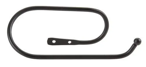 Toilet roll holder ILSBO metal black