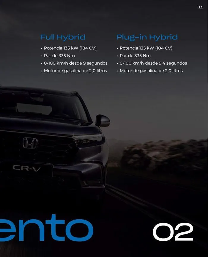 Catálogo de Honda CR-V e:HEV &amp; e:PHEV 9 de agosto al 30 de junio 2025 - Página 11