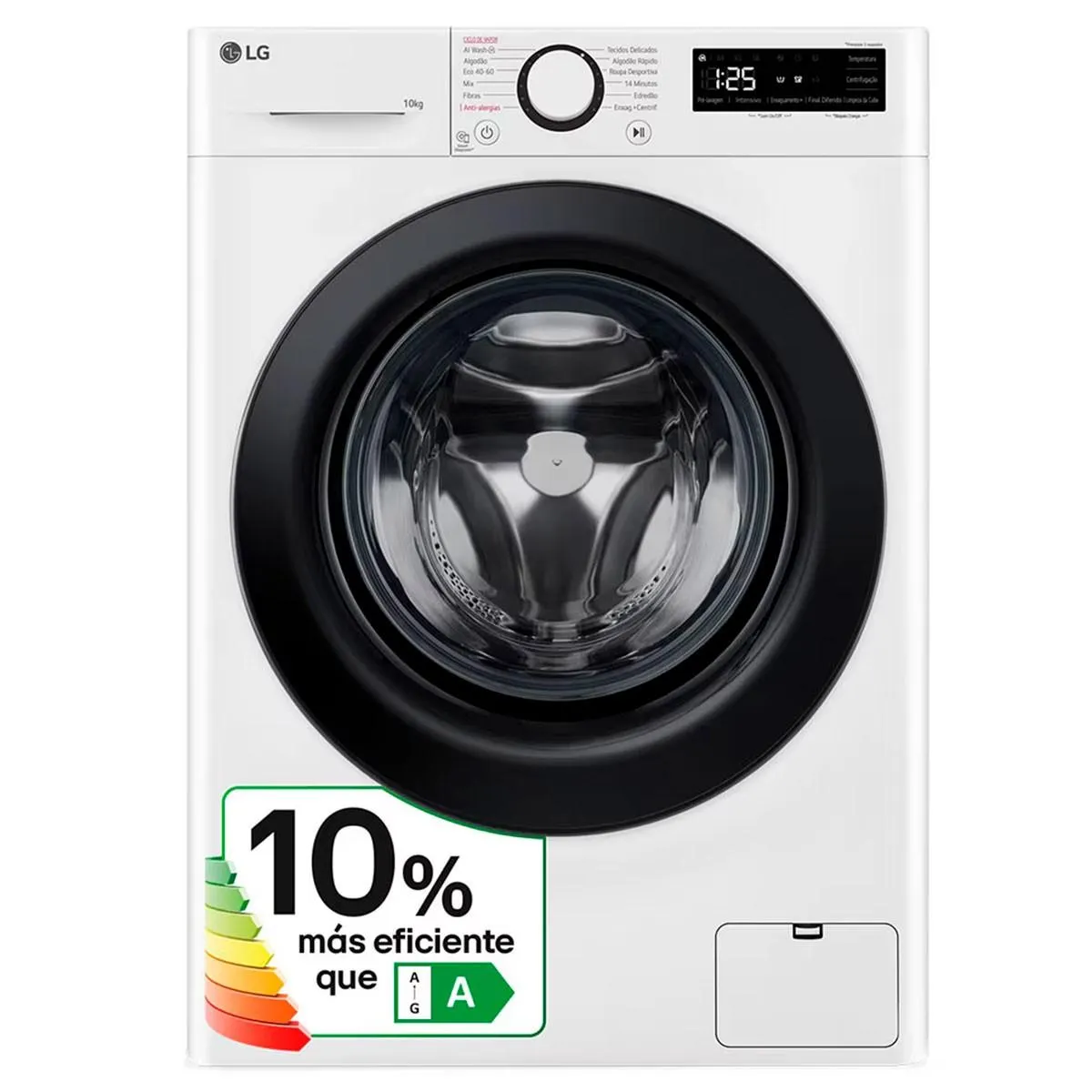 LAVADORA LG SERIE 500 F4WR5010A6W A - 10kg - 1400rpm