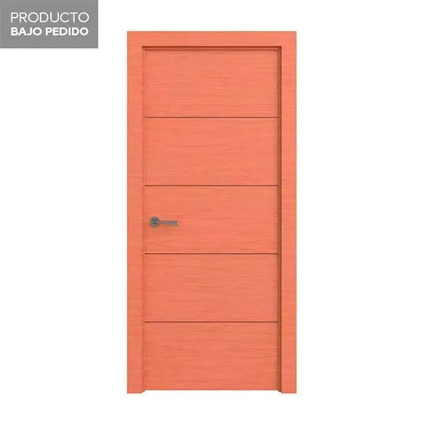 Puerta de Interior Dakar gris ceniza izquierda 203x62,5 cm