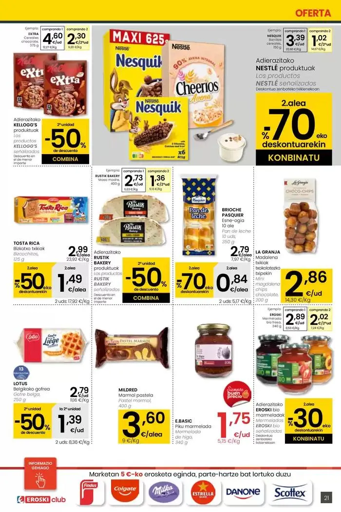 Catálogo de AUKERA OFERTA EROSKI CENTER 10 de abril al 29 de abril 2025 - Página 21