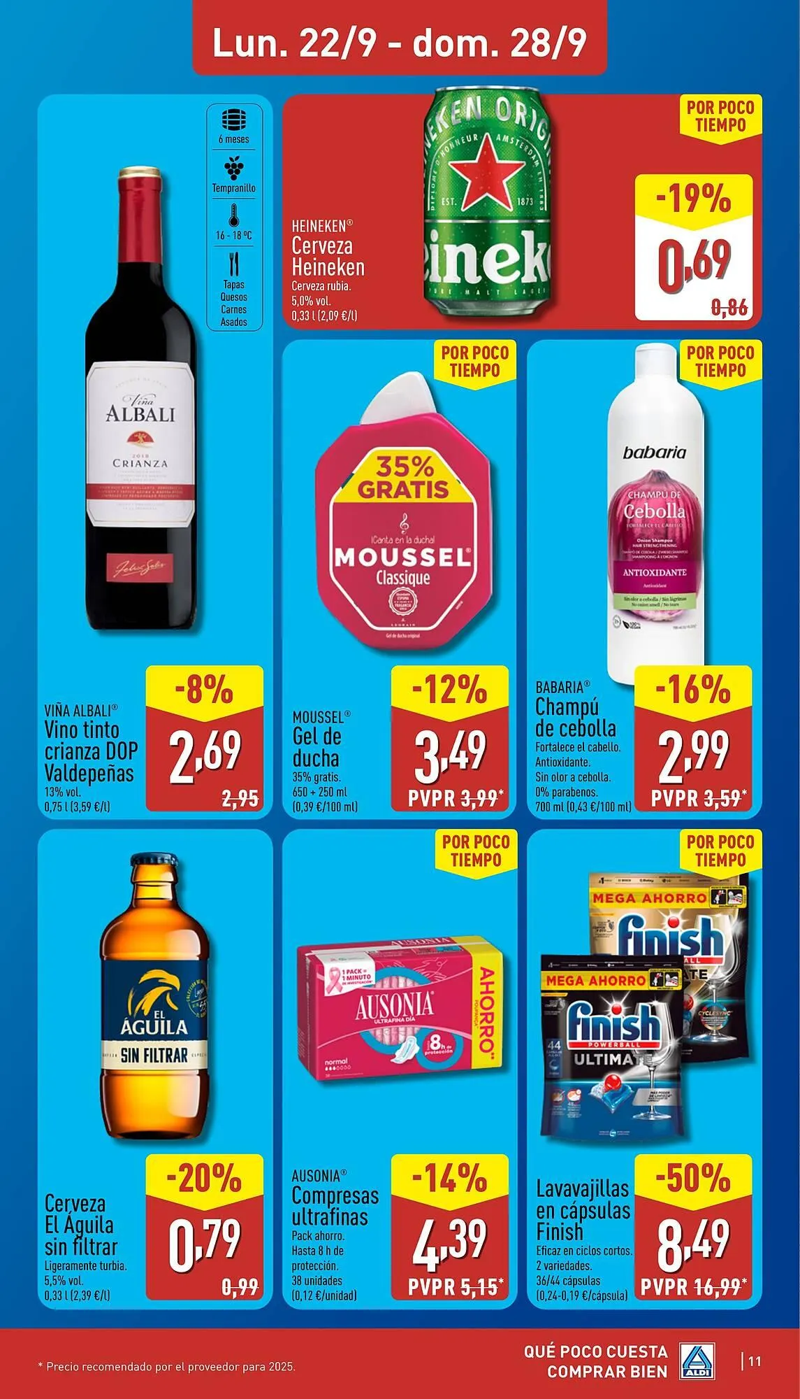 Catálogo de Folleto ALDI 22 de septiembre al 28 de septiembre 2025 - Página 11