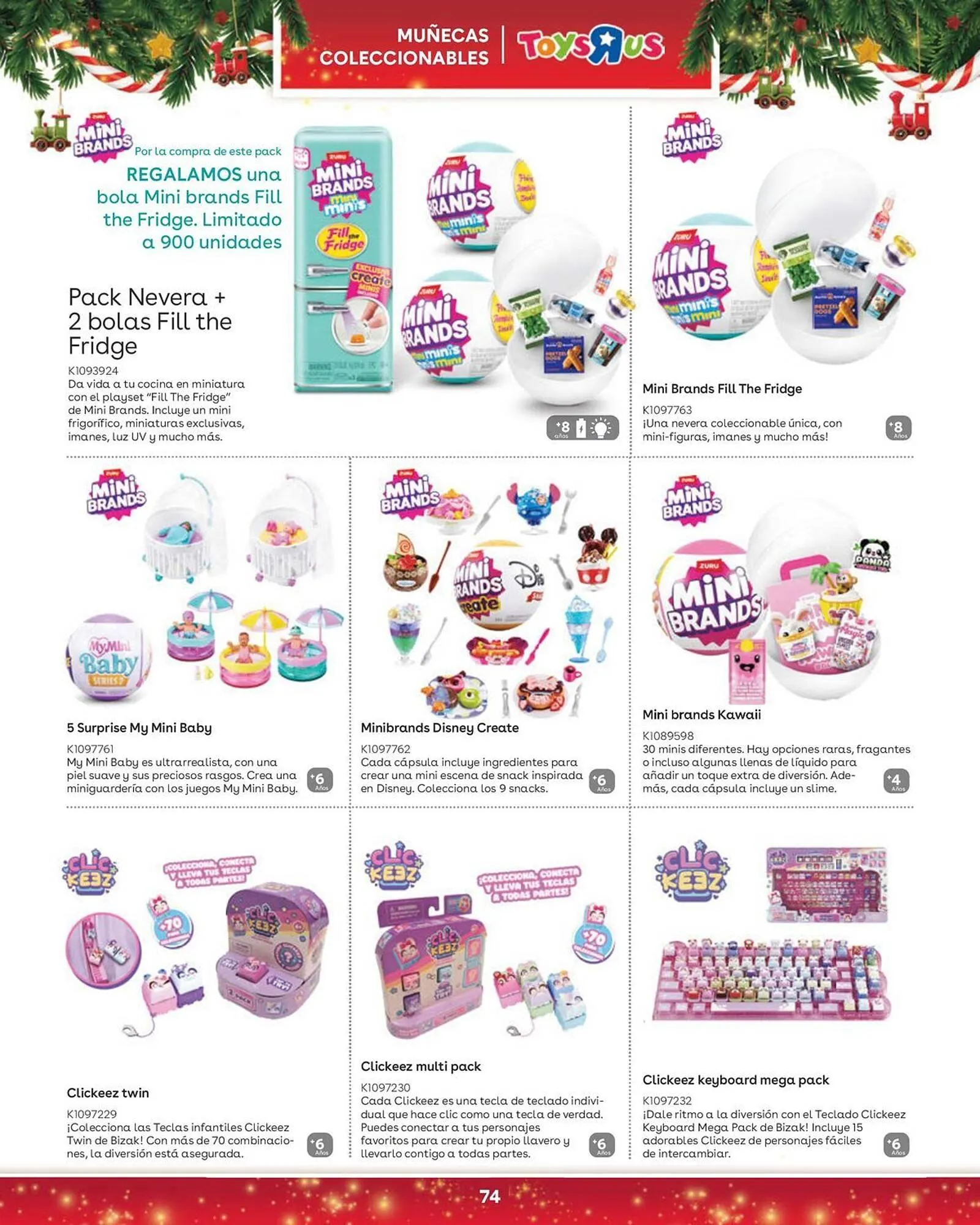 Catálogo de Catálogo ToysRus 5 de noviembre al 5 de enero 2026 - Página 74