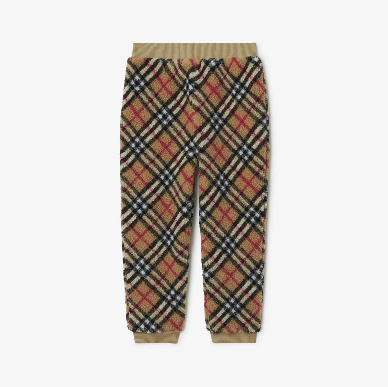 Pantalones de jogging en polar Check