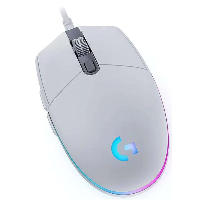 Logitech G203 LightSync (blanco)