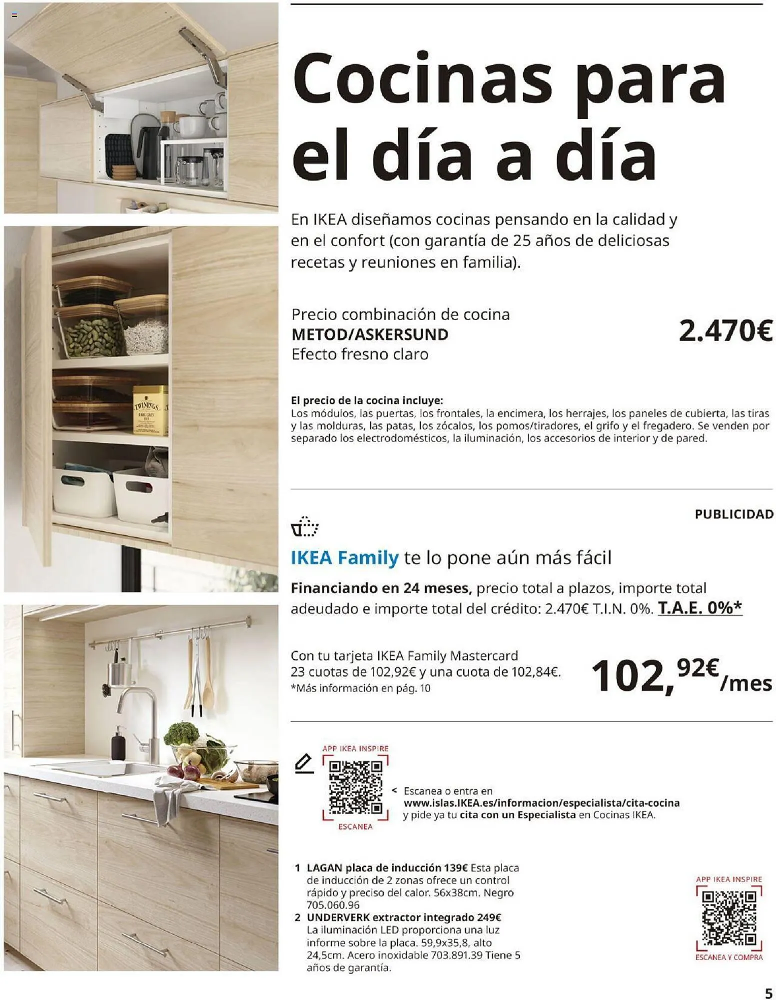 Catálogo de Folleto IKEA Cocinas 4 de septiembre al 31 de enero 2025 - Página 5