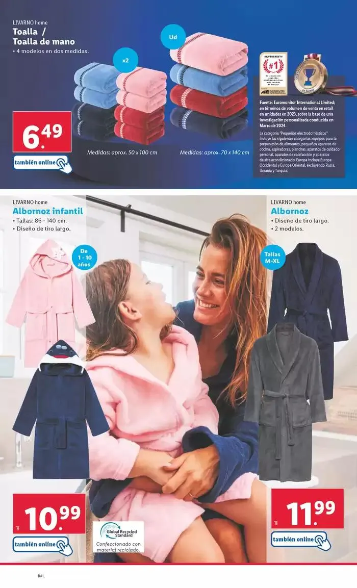 Catálogo de BAZAR versions: ¡Bazar Lidl! - Ofertas válidas del 03/02 al 09/02 3 de febrero al 9 de febrero 2025 - Página 8
