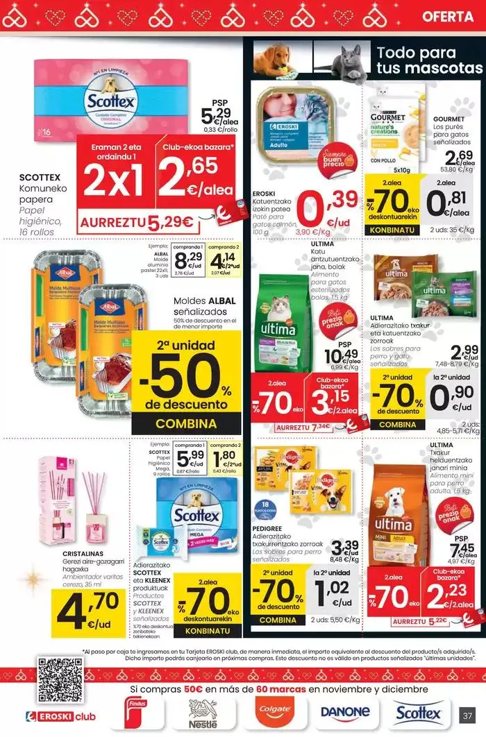 Catálogo de Gabonetako eskaintza handi SUPERMERKATUAK EROSKI CENTER 28 de noviembre al 17 de diciembre 2024 - Página 37