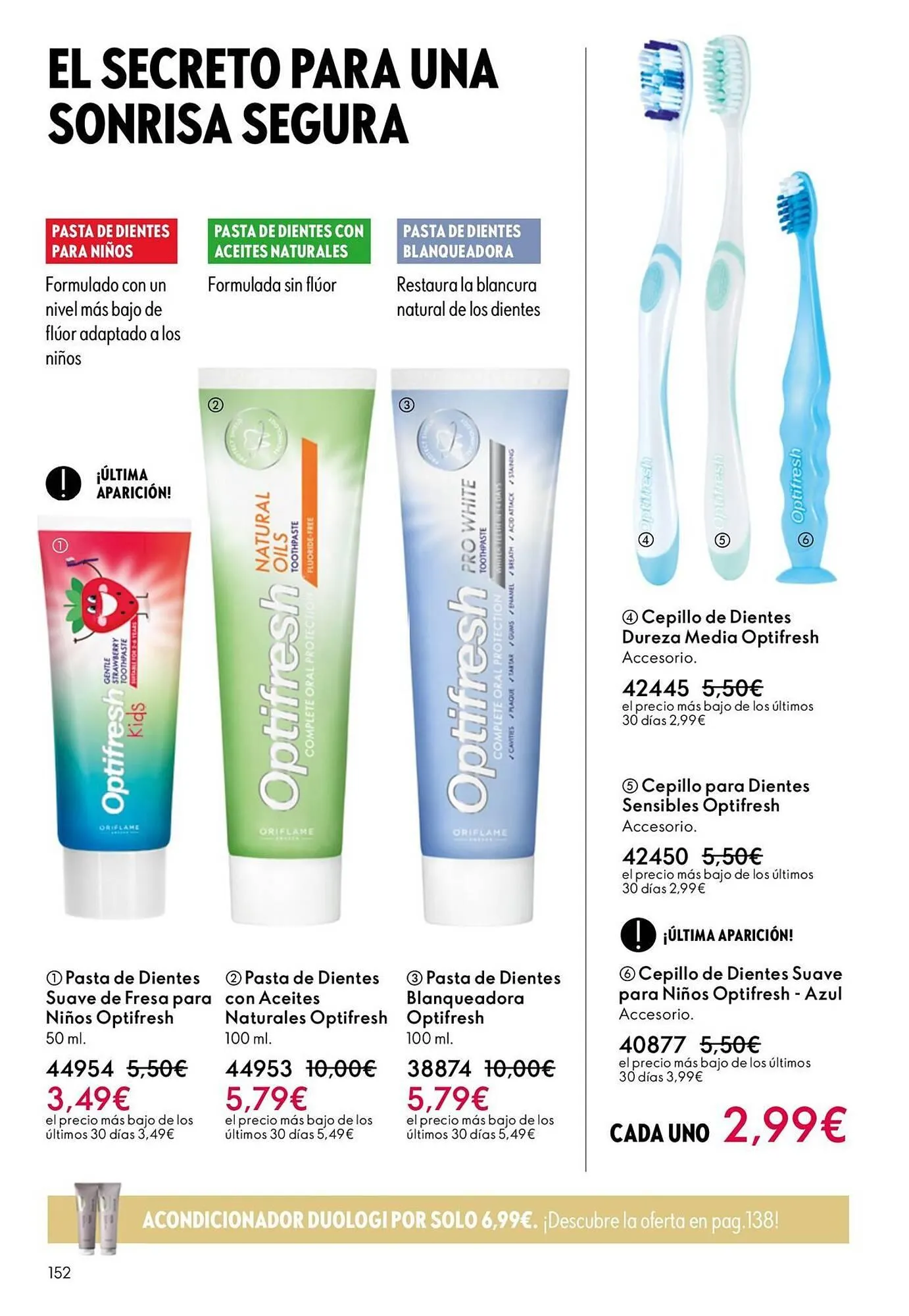 Catálogo de Catálogo Oriflame 19 de noviembre al 9 de diciembre 2025 - Página 152