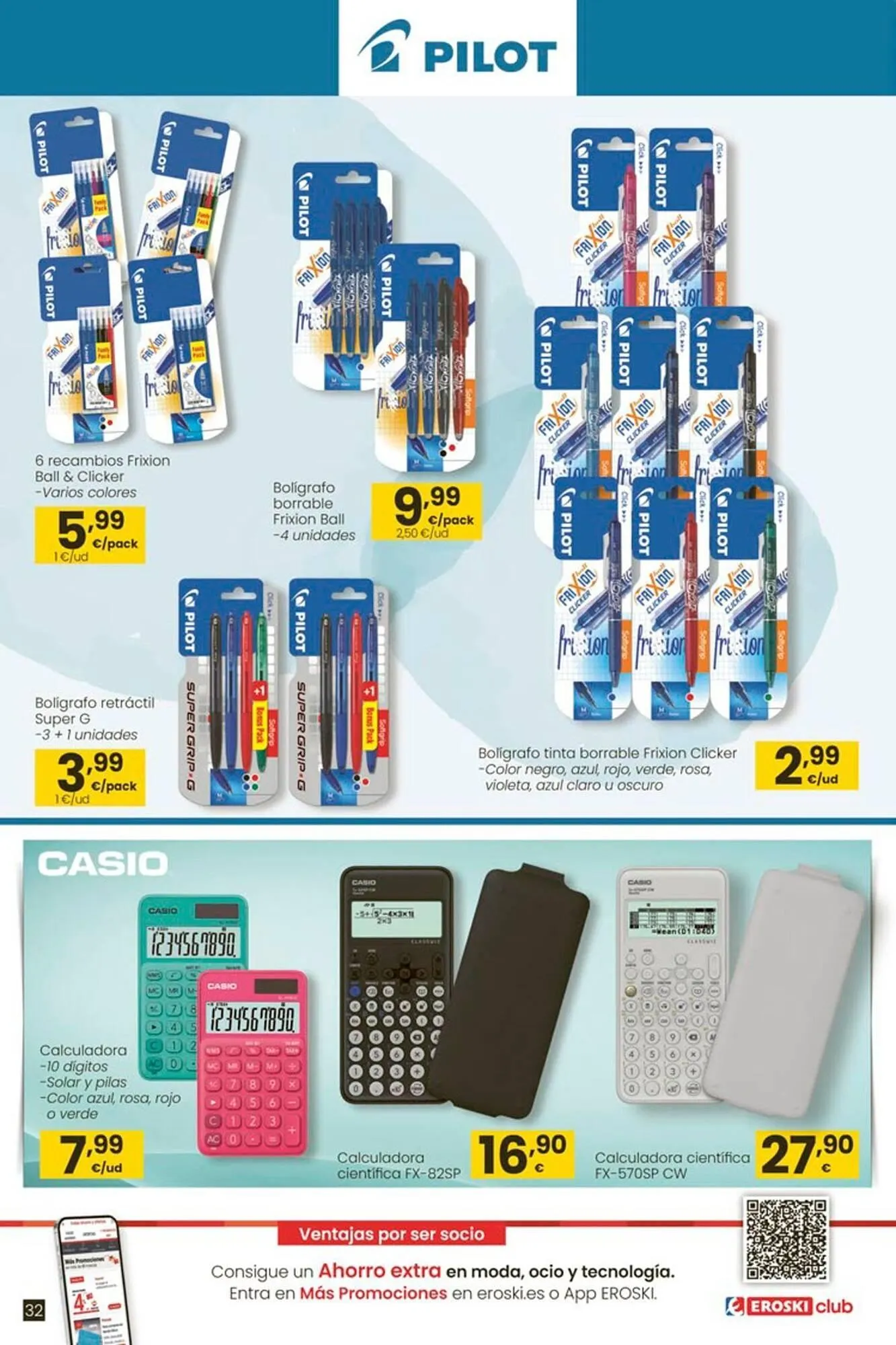 Catálogo de Folleto Eroski 21 de agosto al 17 de septiembre 2025 - Página 32