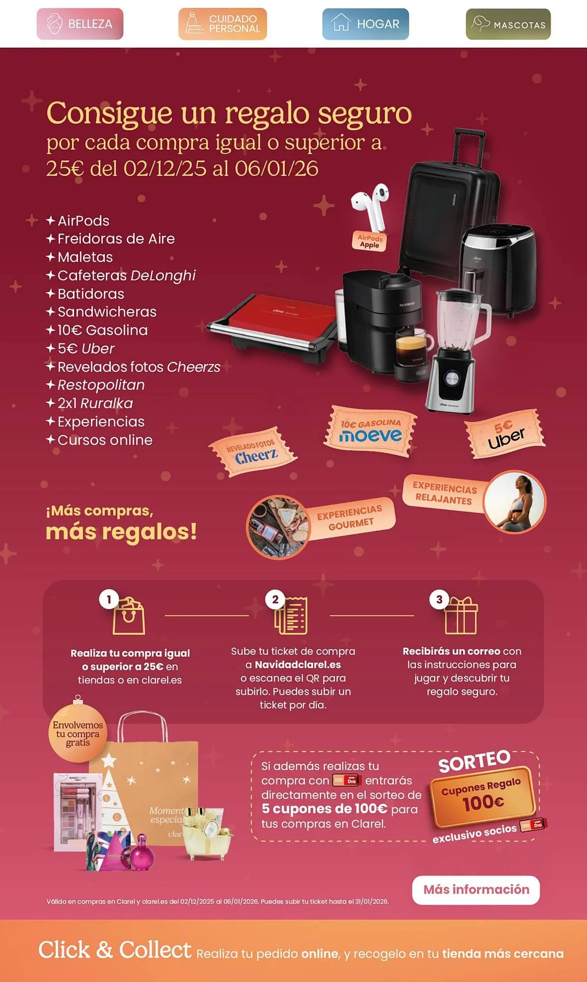 Catálogo de Folleto Clarel 24 de diciembre al 13 de enero 2026 - Página 2