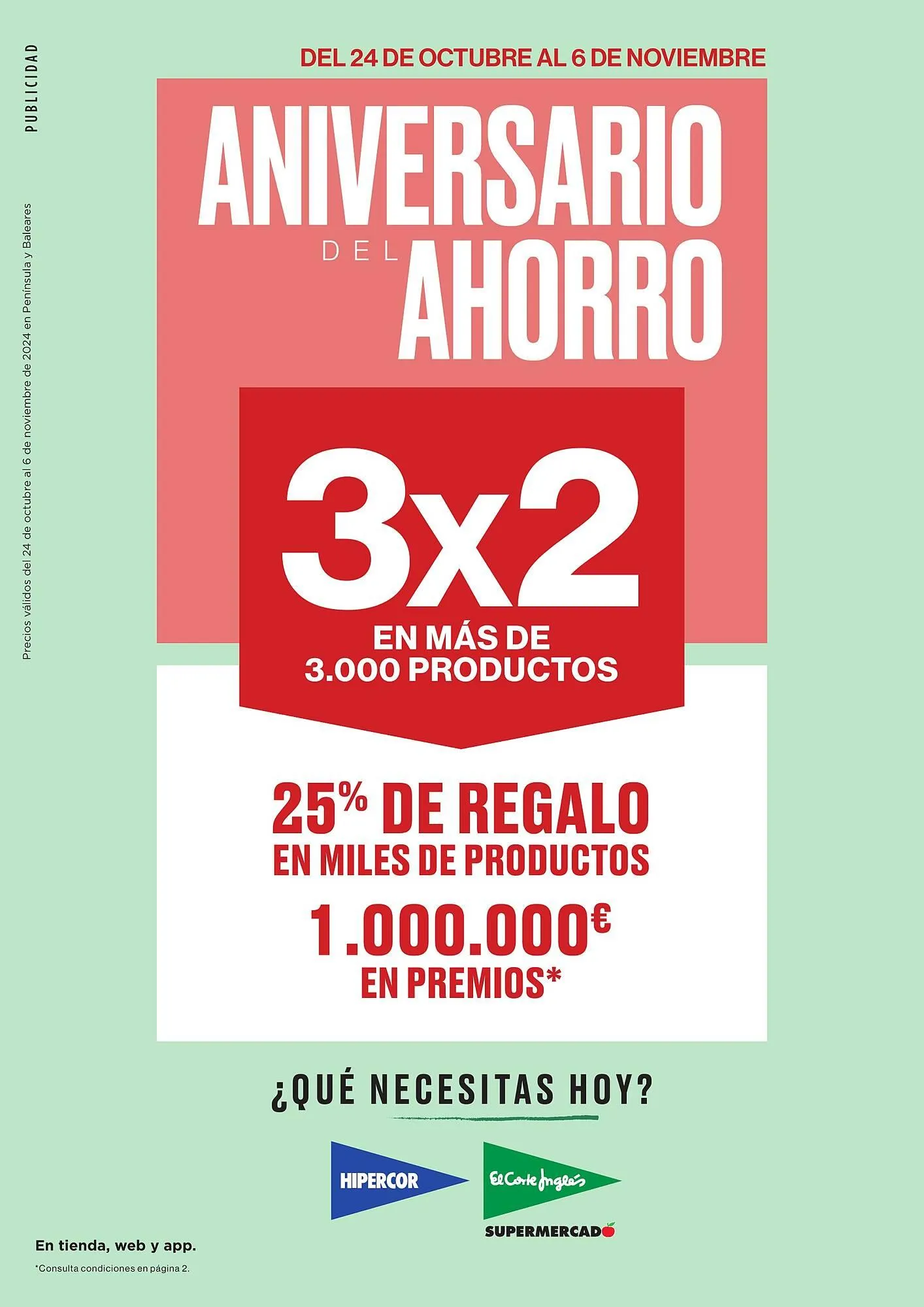 Catálogo de Folleto El Corte Inglés 24 de octubre al 6 de noviembre 2024 - Página 1