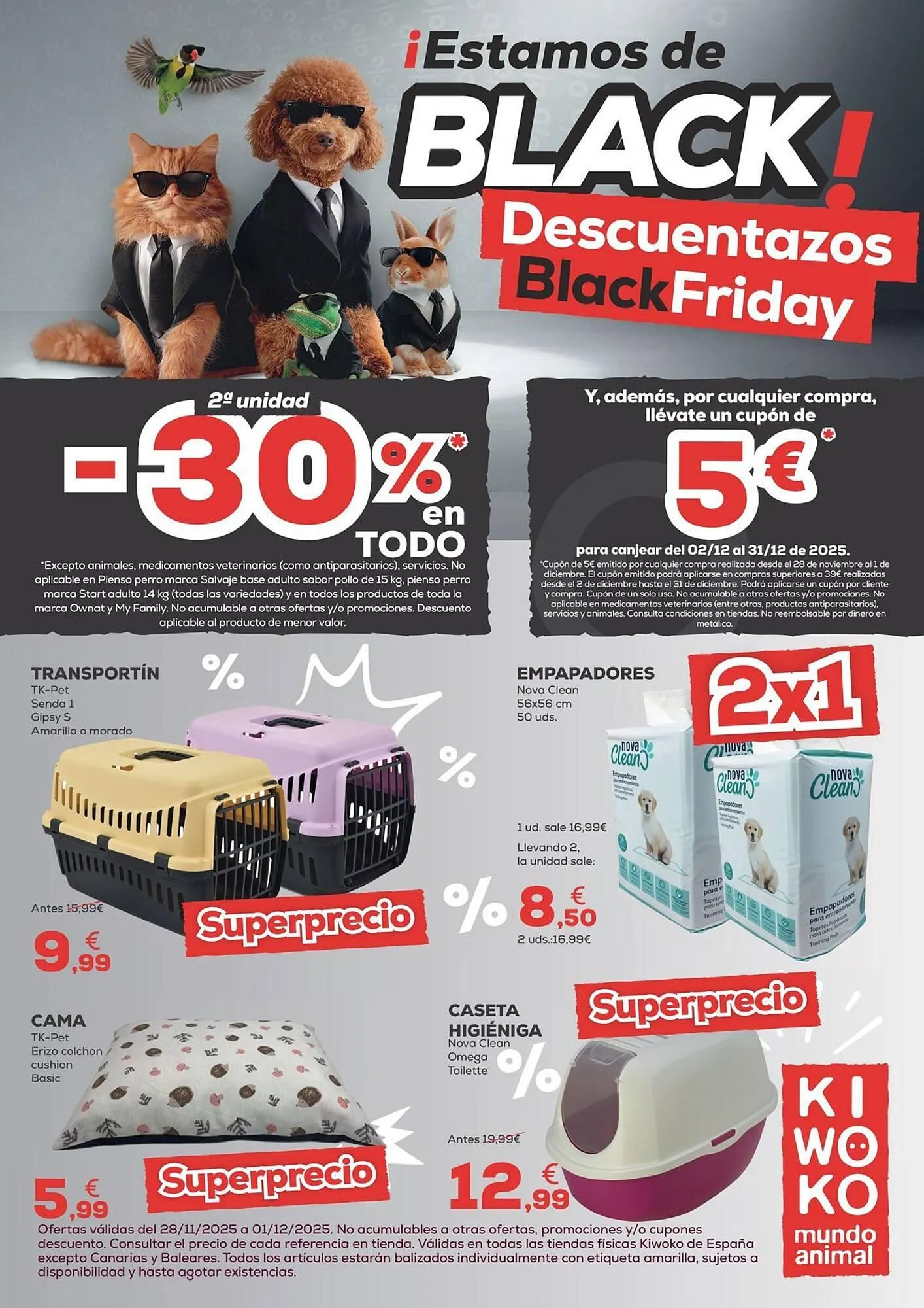 Catálogo de Folleto Kiwoko 25 de noviembre al 1 de diciembre 2025 - Página 1