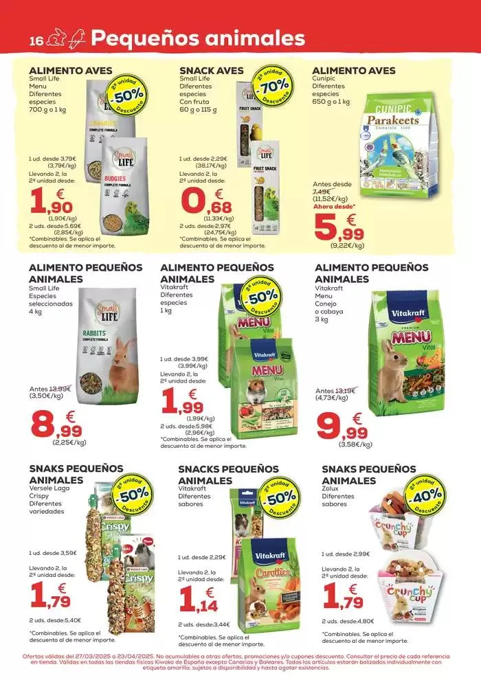 Catálogo de Descubre un universo infinito para todos los animales 27 de marzo al 23 de abril 2025 - Página 16