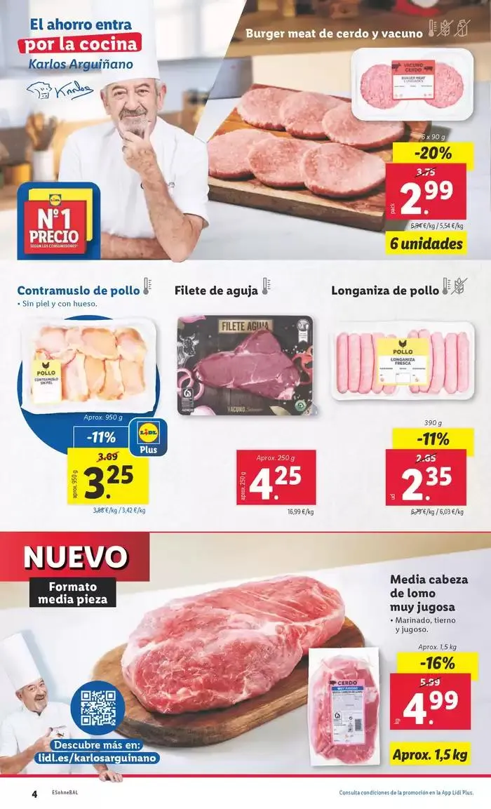 Catálogo de № 1 PRECIO - Ofertas válidas del 17/03 al 23/03 17 de marzo al 23 de marzo 2025 - Página 4
