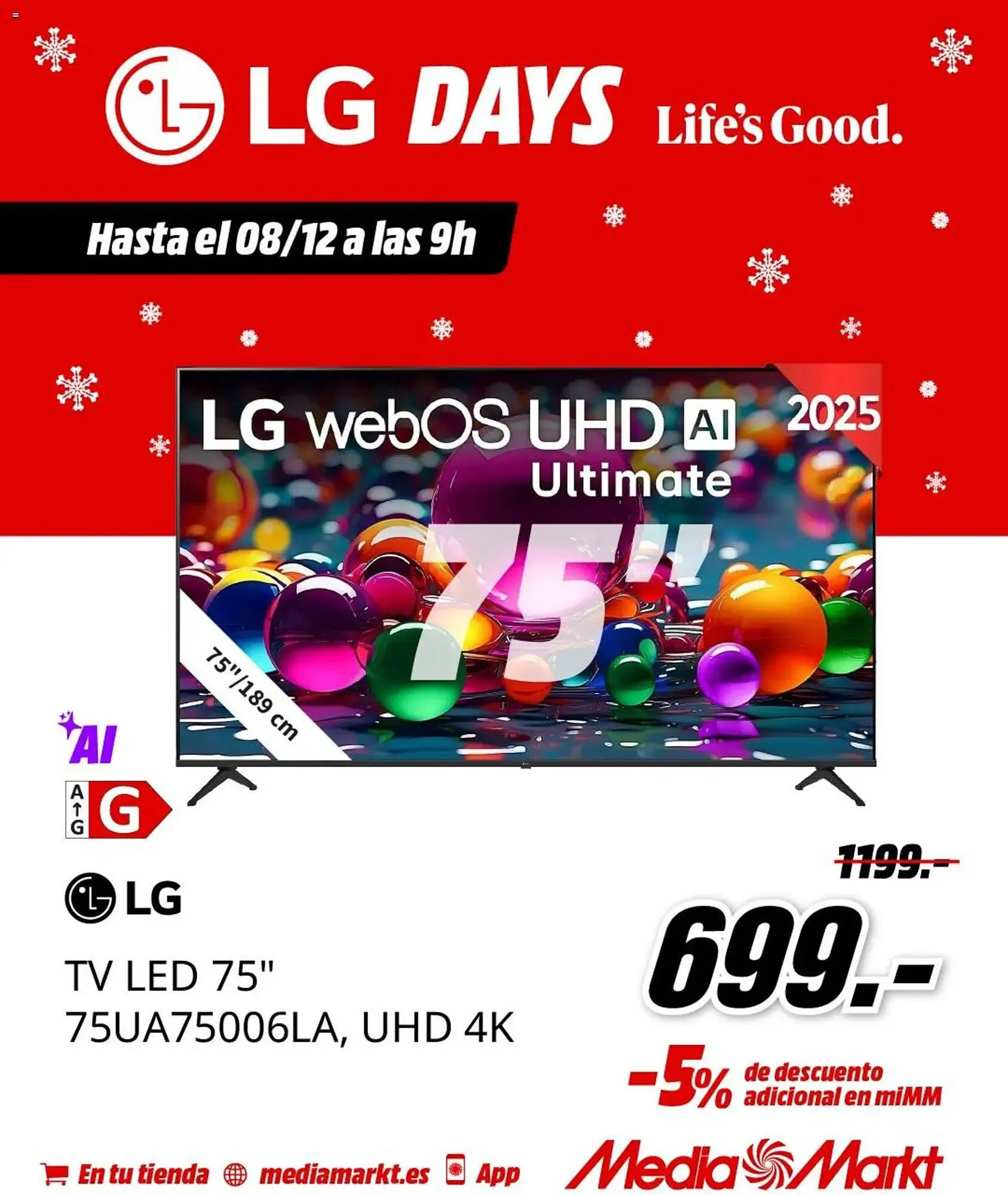 Catálogo de Folleto MediaMarkt 4 de diciembre al 8 de diciembre 2025 - Página 2