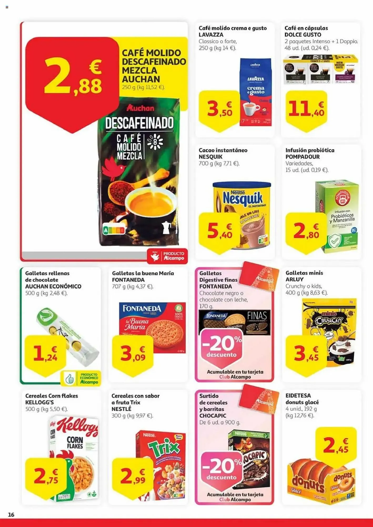 Catálogo de Folleto Alcampo 20 de mayo al 2 de junio 2025 - Página 16