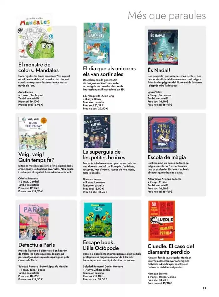 Catálogo de Catàleg Nadal 2024 Abacus valencià 7 de noviembre al 25 de diciembre 2024 - Página 110
