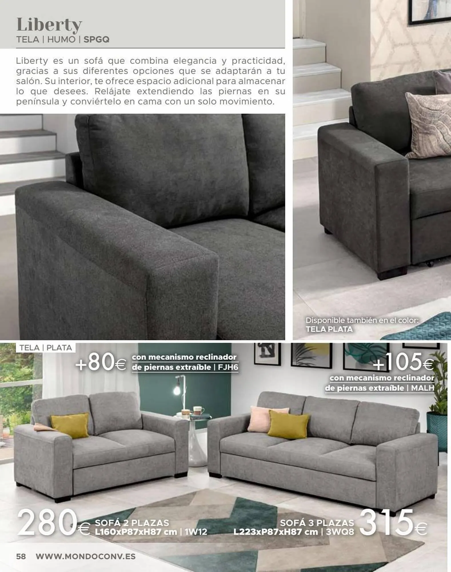 Catálogo de Folleto Mondo Convenienza 1 de junio al 31 de diciembre 2023 - Página 60