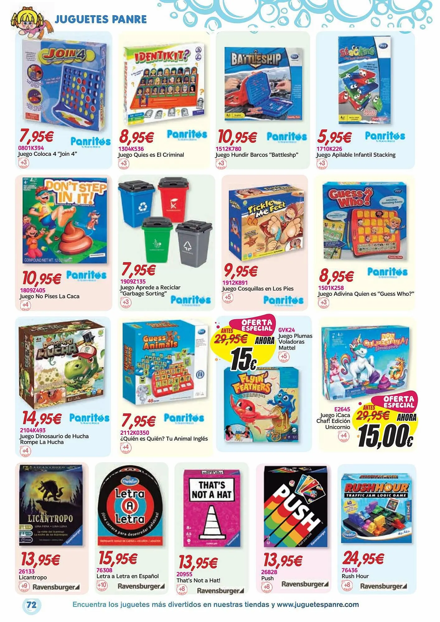 Catálogo de Folleto Panre 5 de junio al 31 de agosto 2023 - Página 72