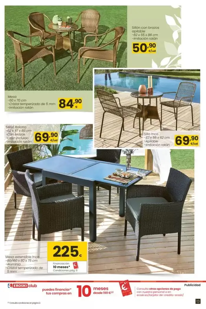 Catálogo de Terraza y jardín 3 de abril al 30 de abril 2025 - Página 13