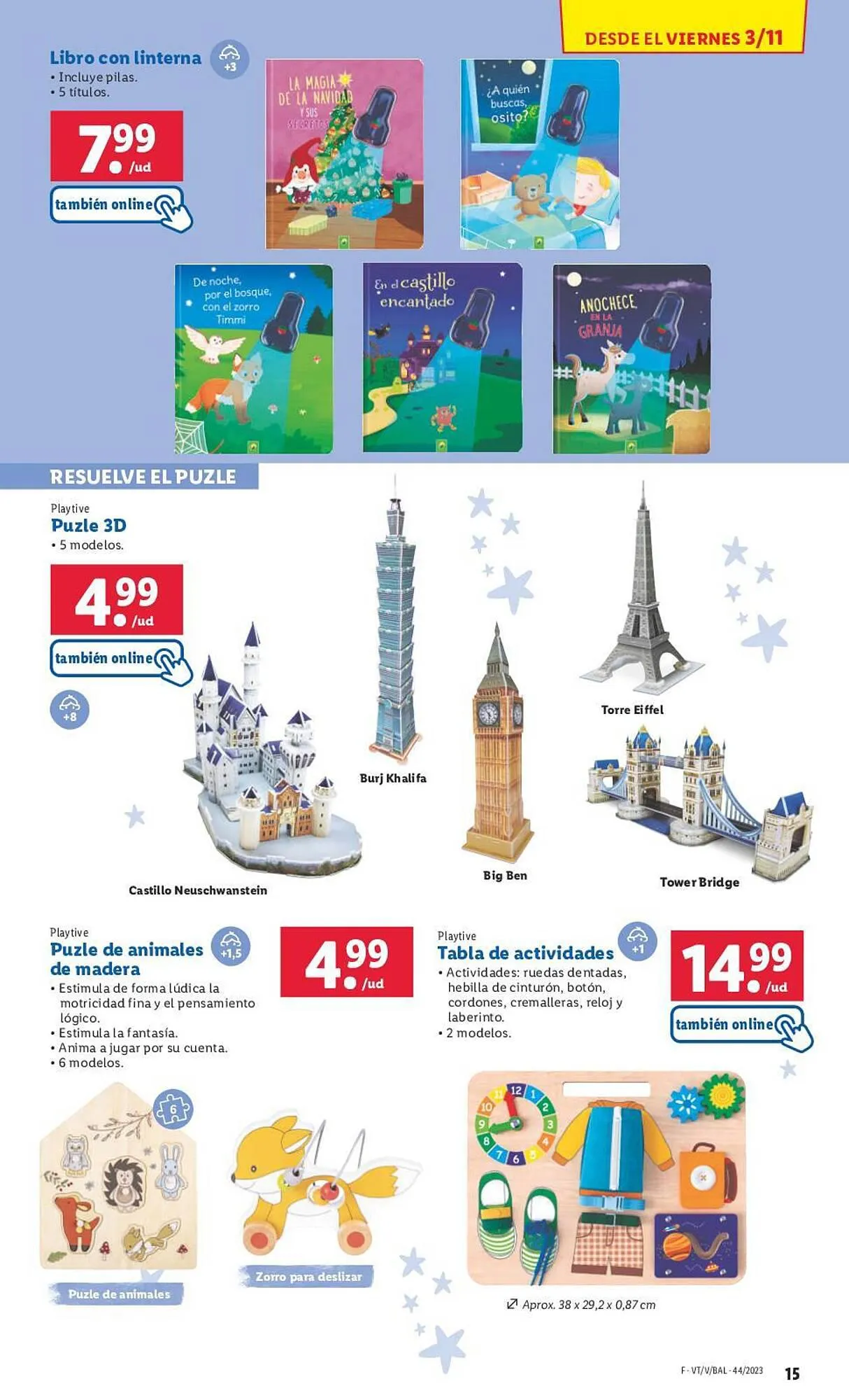 Catálogo de Folleto Lidl 30 de octubre al 5 de noviembre 2023 - Página 15