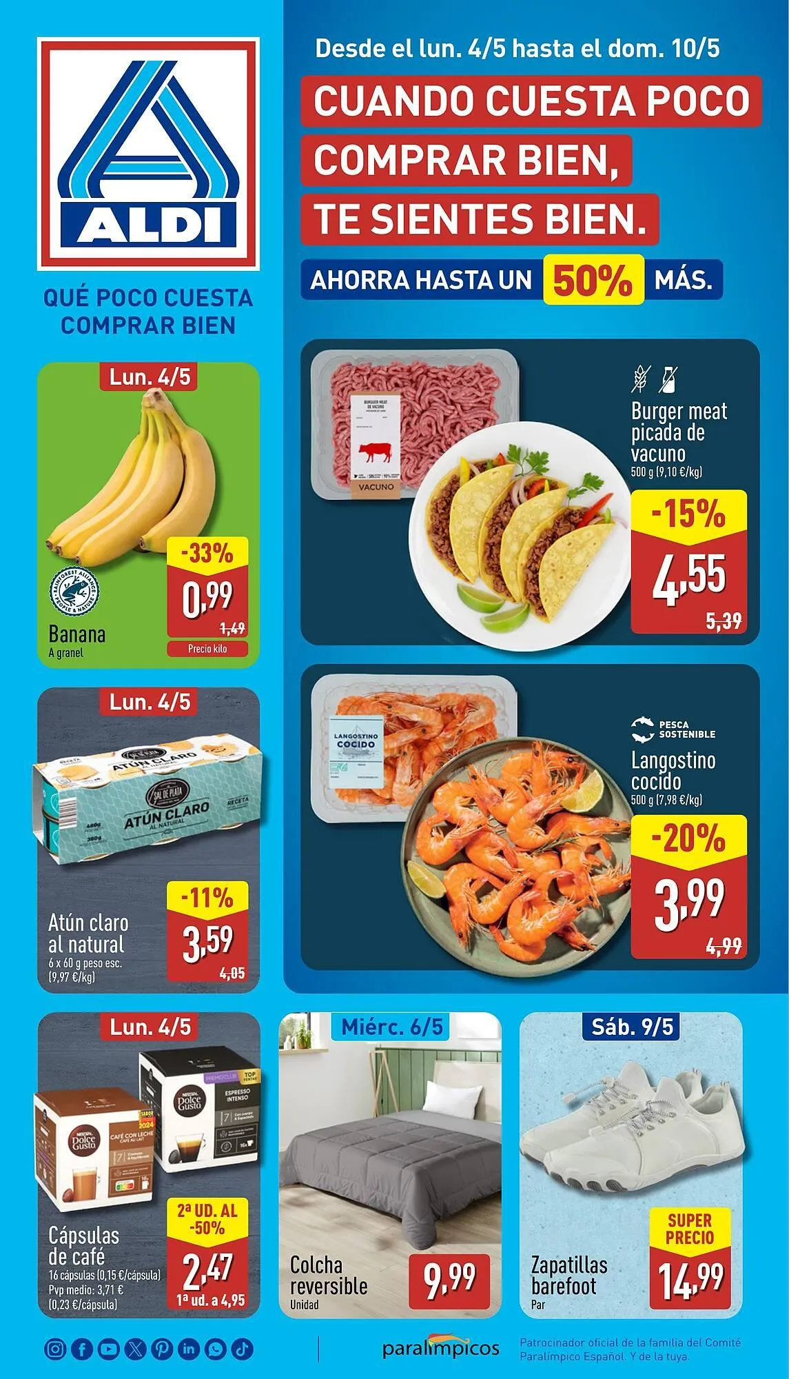 Catálogo de Folleto ALDI 4 de mayo al 10 de mayo 2026 - Página 1
