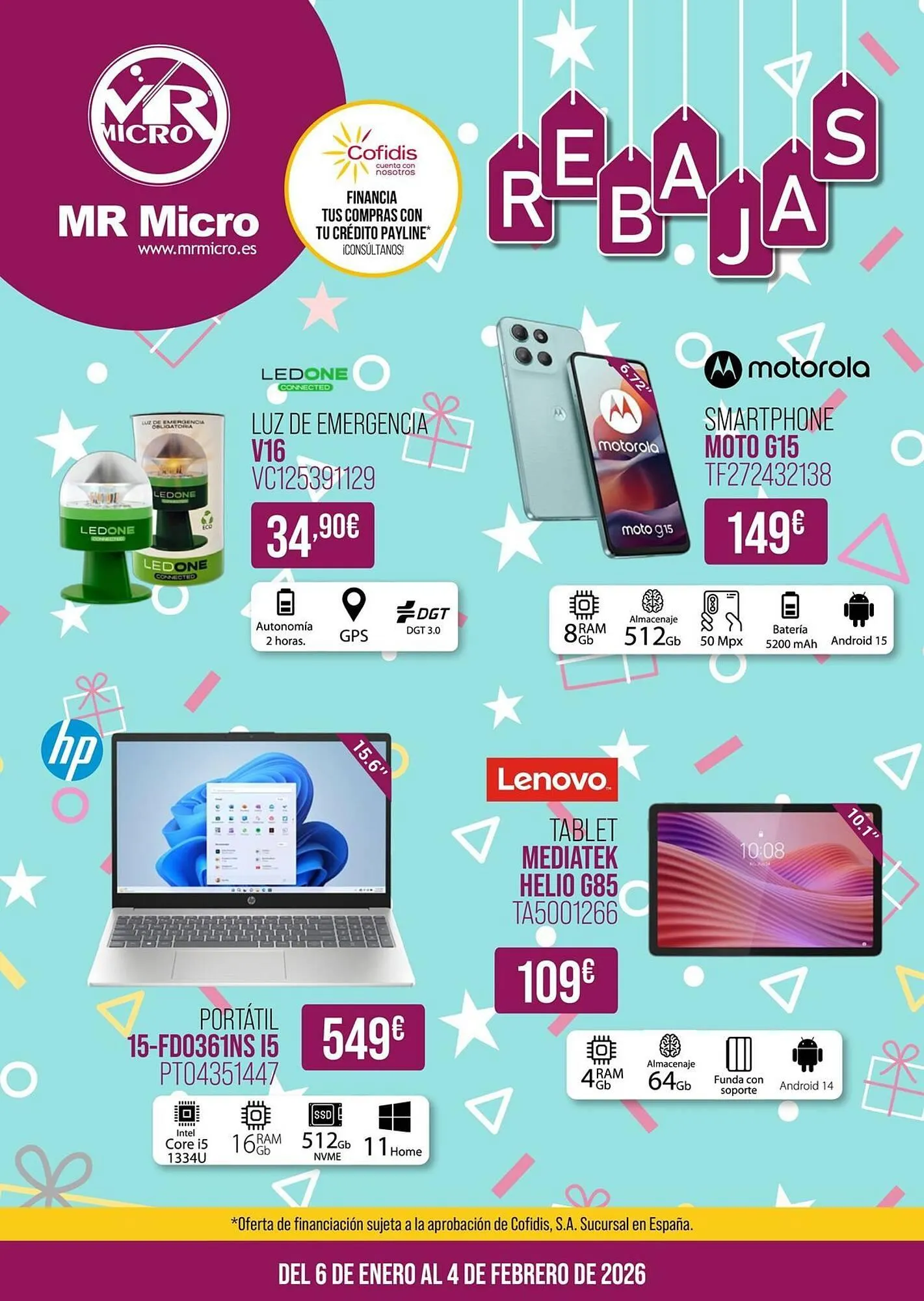 Catálogo de Folleto MR Micro 6 de enero al 4 de febrero 2026 - Página 1