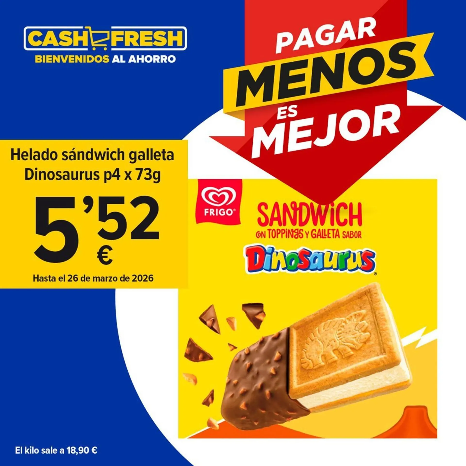 Catálogo de Folleto Cash Fresh 13 de marzo al 26 de marzo 2026 - Página 1