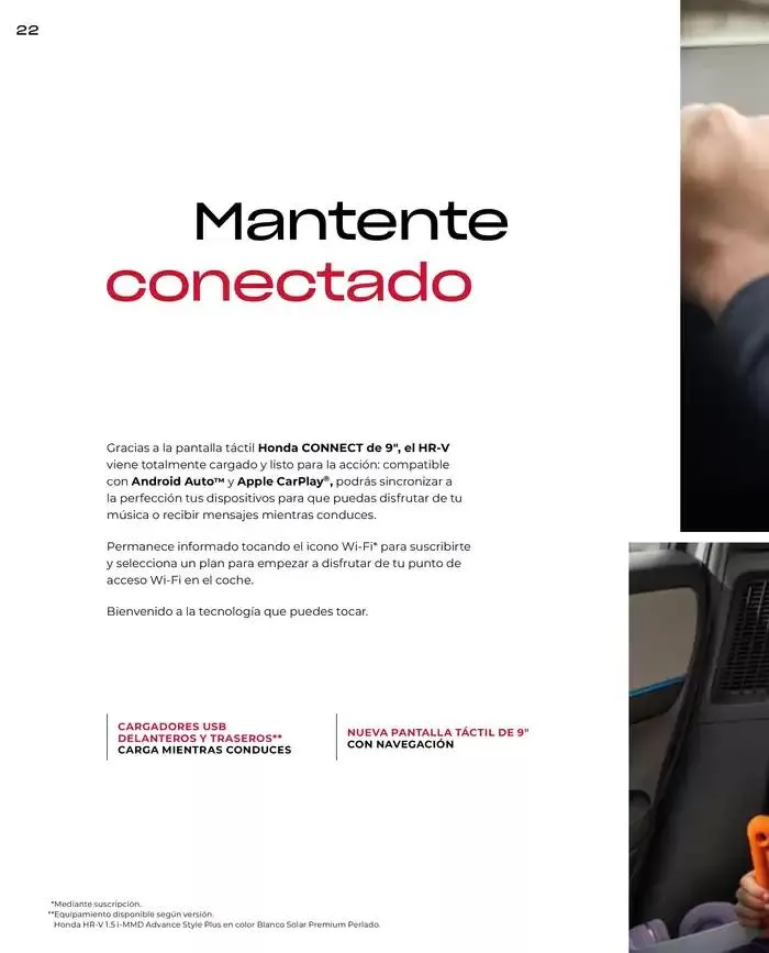 Catálogo de Catálogo HR-V e:HEV 6 de marzo al 30 de junio 2025 - Página 22